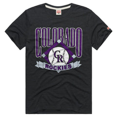 Colorado Rockies Homage Tri-Blend Hyperlocal T-Shirt | MLB On Sale