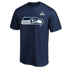 Seattle Seahawks Fanatics Jaxon Smith-Njigba Super Bowl LX Patch Big & Tall Name & Number T-Shirt