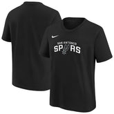 San Antonio Spurs Youth Team Essential Logo T-Shirt New