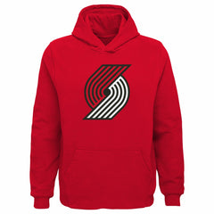 Portland Trail Blazers Outerstuff Youth Primary Logo Pullover Hoodie On Sale