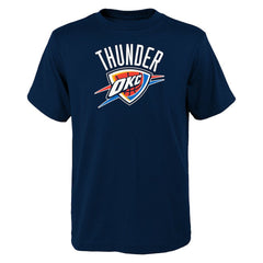 Oklahoma City Thunder Outerstuff Youth Primary Logo T-Shirt Outlet