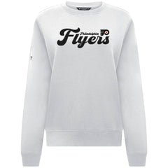 Philadelphia Flyers Levelwear Women's Yvette Big Script Tri-Blend Sweatshirt On Sale