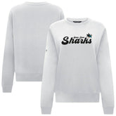 San Jose Sharks Levelwear Women's Yvette Big Script Tri-Blend Sweatshirt Discount