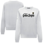 Vegas Golden Knights Levelwear Women's Yvette Big Script Tri-Blend Sweatshirt On Sale