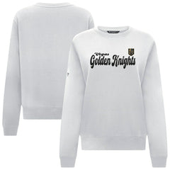 Vegas Golden Knights Levelwear Women's Yvette Big Script Tri-Blend Sweatshirt On Sale