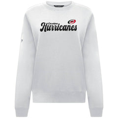 Carolina Hurricanes Levelwear Women's Yvette Big Script Tri-Blend Sweatshirt On Sale