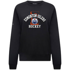 Edmonton Oilers Levelwear Women's Yvette Limelight Big Letter Sweatshirt Sale