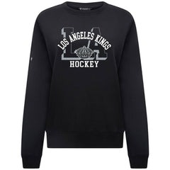 Los Angeles Kings Levelwear Women's Yvette Limelight Big Letter Sweatshirt Sale