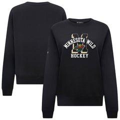 Minnesota Wild Levelwear Women's Yvette Limelight Big Letter Sweatshirt Online