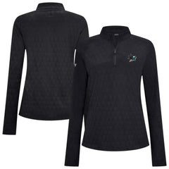 San Jose Sharks Levelwear Women's Spike Raglan Quarter-Zip Top Online