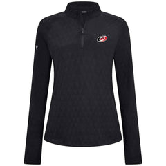 Carolina Hurricanes Levelwear Women's Spike Raglan Quarter-Zip Top Outlet
