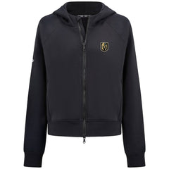 Vegas Golden Knights Levelwear Women's Judd Raglan Full-Zip Hoodie Outlet
