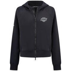 Los Angeles Kings Levelwear Women's Judd Raglan Full-Zip Hoodie On Sale