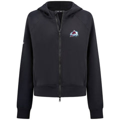 Colorado Avalanche Levelwear Women's Judd Raglan Full-Zip Hoodie For Sale