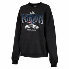 New England Patriots WEAR by Erin Andrews Women's Super Bowl LX Fleece Sweatshirt