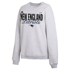 New England Patriots WEAR by Erin Andrews Women's Super Bowl LX Fleece Sweatshirt