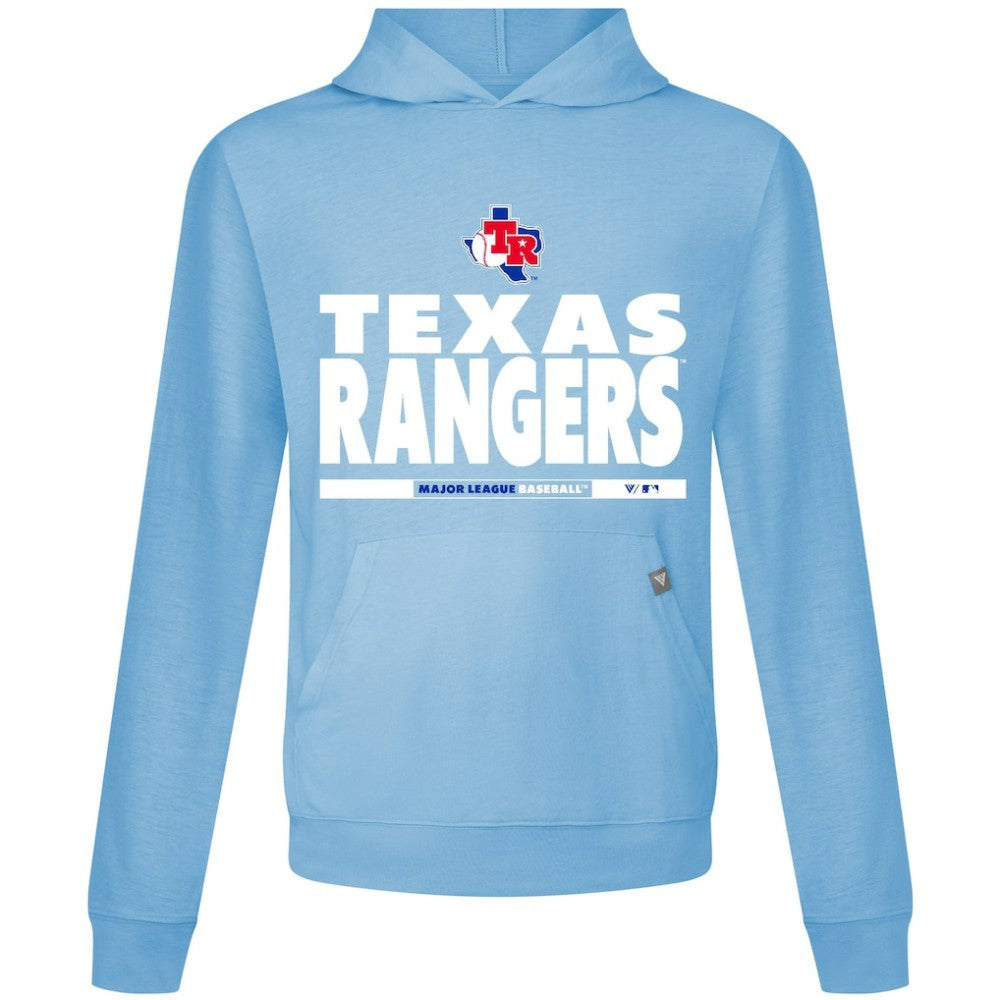 Texas Rangers Levelwear Relay Center Stage Long Sleeve Hooded T-Shirt | MLB Online