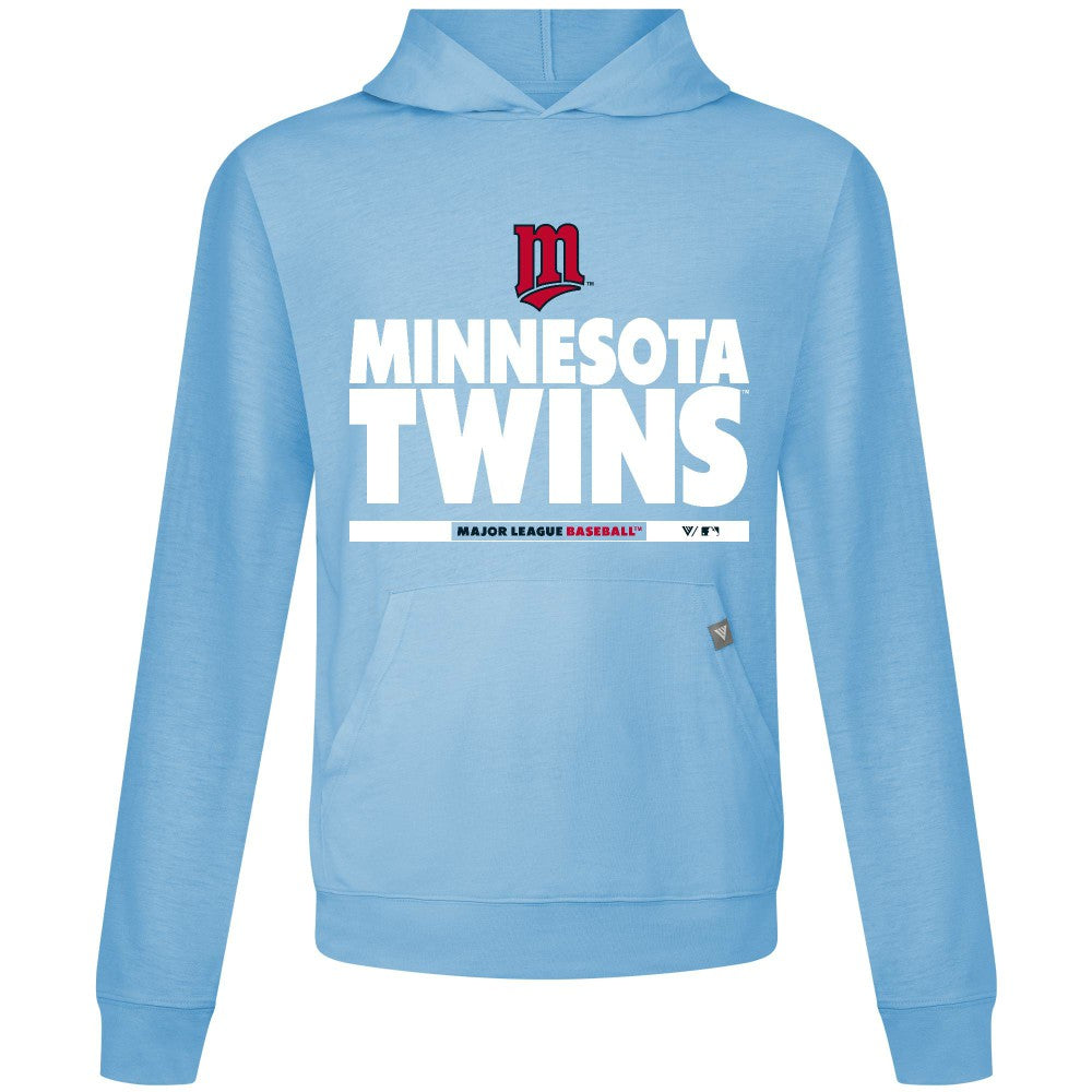 Minnesota Twins Levelwear Relay Center Stage Long Sleeve Hooded T-Shirt | MLB Sale