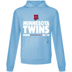 Minnesota Twins Levelwear Relay Center Stage Long Sleeve Hooded T-Shirt | MLB Sale