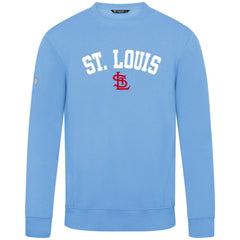 St. Louis Cardinals Levelwear Zane Felt Arch Pullover Sweatshirt | MLB Discount