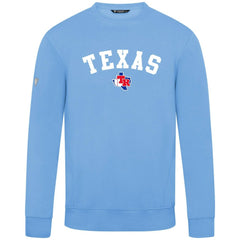 Texas Rangers Levelwear Zane Felt Arch Pullover Sweatshirt | MLB Online