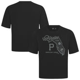 Pittsburgh Pirates Levelwear Sunrise Luxe Signature Knit T-Shirt | MLB New