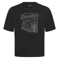 Arizona Diamondbacks Levelwear Sunrise Luxe Signature Knit T-Shirt | MLB New