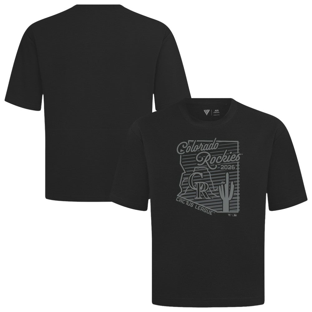 Colorado Rockies Levelwear Sunrise Luxe Signature Knit T-Shirt | MLB Online