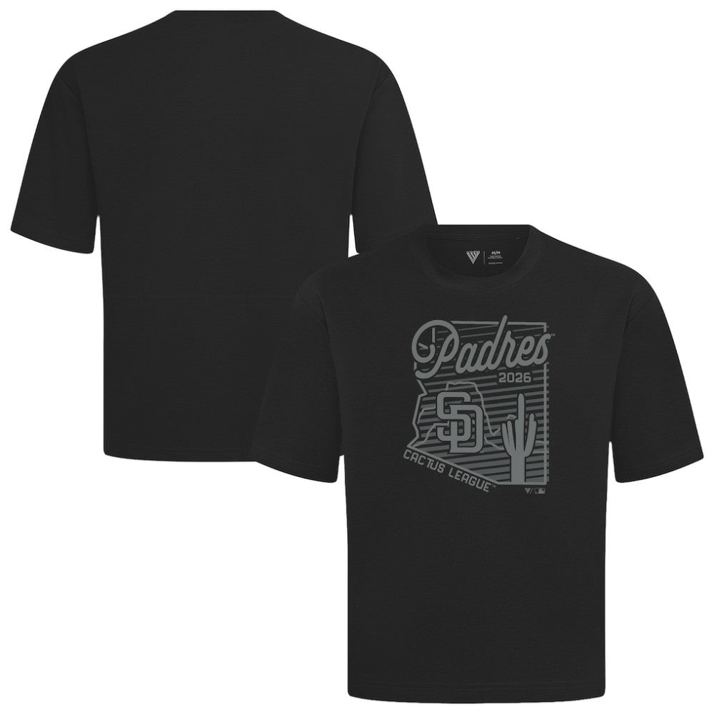San Diego Padres Levelwear Sunrise Luxe Signature Knit T-Shirt | MLB US
