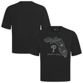 Philadelphia Phillies Levelwear Sunrise Luxe Signature Knit T-Shirt | MLB Outlet