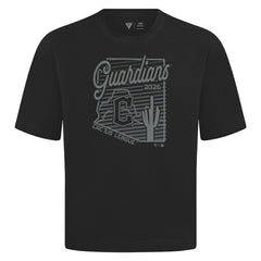 Cleveland Guardians Levelwear Sunrise Luxe Signature Knit T-Shirt | MLB Online