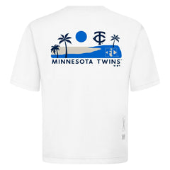 Minnesota Twins Levelwear Panoramic Luxe Signature Knit T-Shirt | MLB Shop
