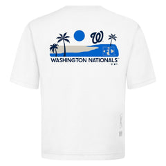 Washington Nationals Levelwear Panoramic Luxe Signature Knit T-Shirt | MLB On Sale