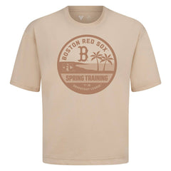 Boston Red Sox Levelwear Spring Training Badge Luxe Signature Knit T-Shirt | MLB Online
