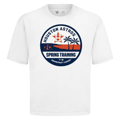 Houston Astros Levelwear Spring Training Badge Luxe Signature Knit T-Shirt | MLB Shop