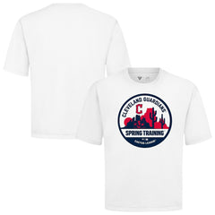 Cleveland Guardians Levelwear Spring Training Badge Luxe Signature Knit T-Shirt | MLB On Sale