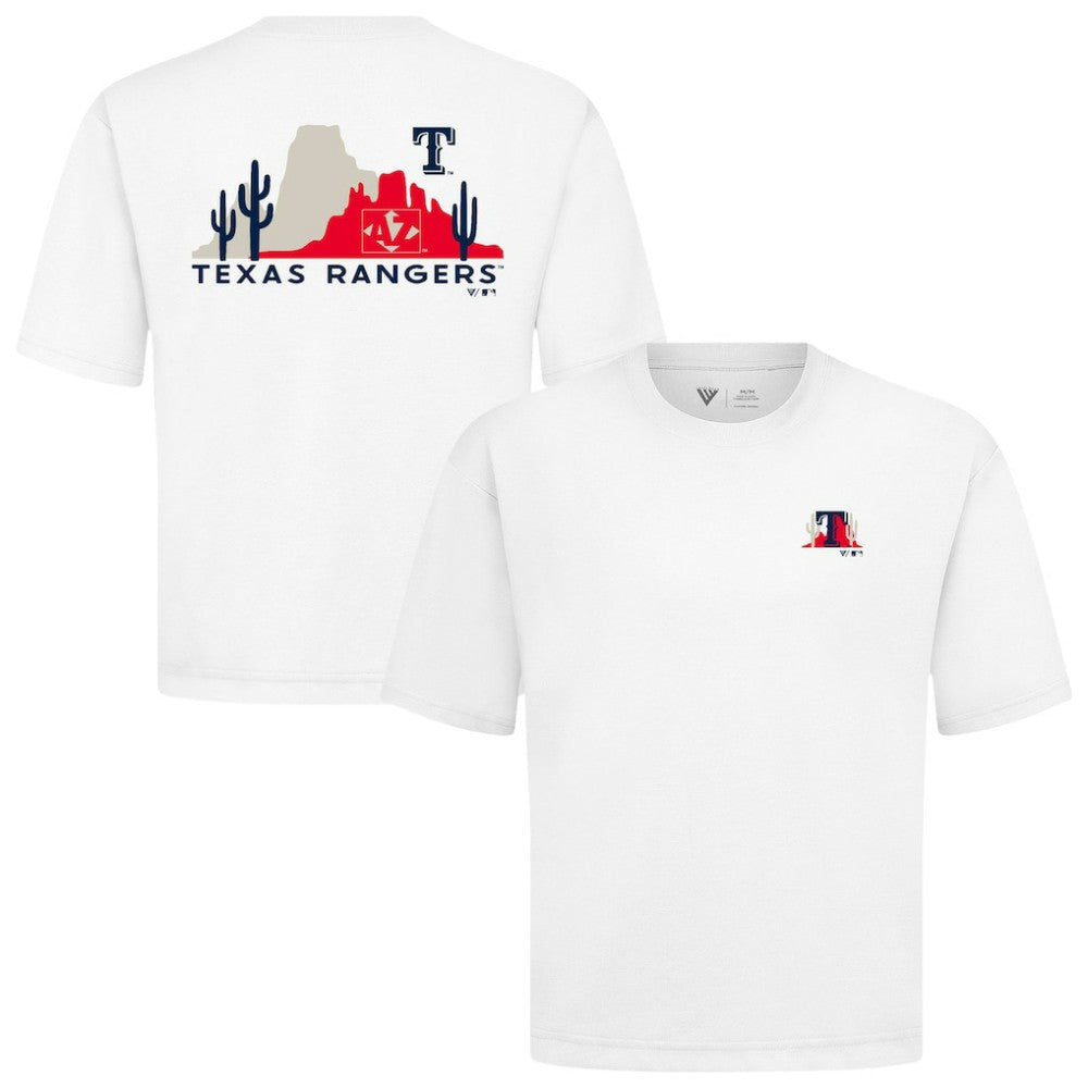 Texas Rangers Levelwear Luxe Signature Knit T-Shirt | MLB New