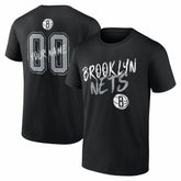 Brooklyn Nets Big & Tall Hustle Personalized Name & Number T-Shirt For Sale