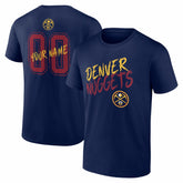 Denver Nuggets Big & Tall Hustle Personalized Name & Number T-Shirt sale On Sale
