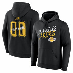 Los Angeles Lakers Big & Tall Hustle Personalized Name & Number Hoodie Discount