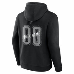 San Antonio Spurs Big & Tall Hustle Personalized Name & Number Hoodie On Sale