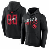 Toronto Raptors Big & Tall Hustle Personalized Name & Number Hoodie New