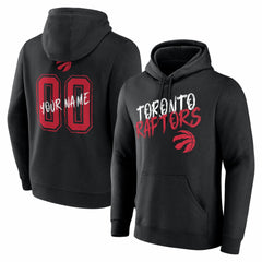 Toronto Raptors Big & Tall Hustle Personalized Name & Number Hoodie New