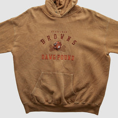 Cleveland Browns Fanatics Lee Apparel 90s Hooded Pullover Sweatshirt