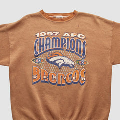 Denver Broncos Fanatics Tultex 1997 Pullover Sweatshirt