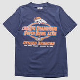 Denver Broncos Fanatics Logo Athletic 1998 T-shirt
