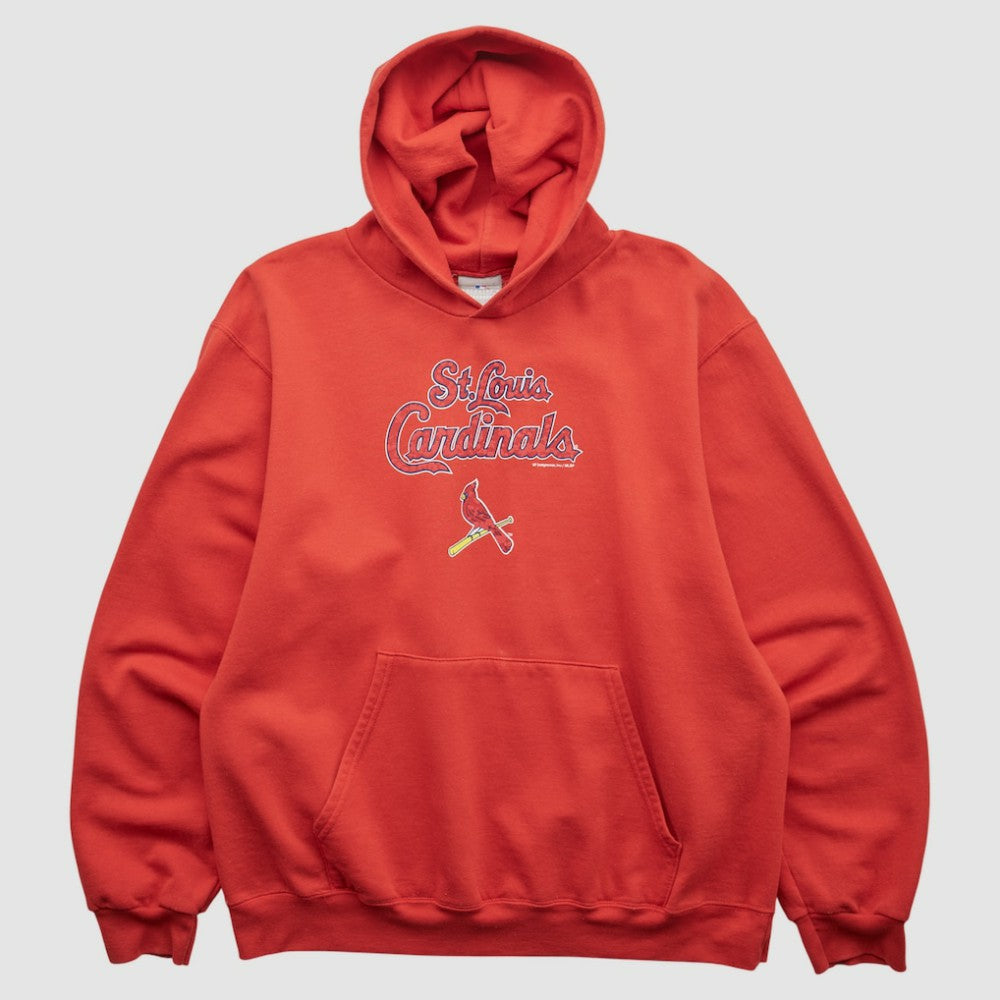 St. Louis Cardinals Genuine Merchandise 2000s Hooded Pullover Sweatshirt | MLB Shop