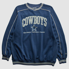 Dallas Cowboys Fanatics Lee Apparel 90s Pullover Sweatshirt