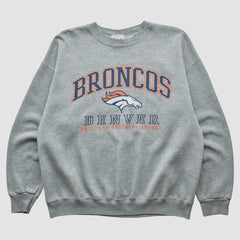 Denver Broncos Fanatics Lee Sport 90s Pullover Sweatshirt