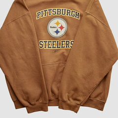 Pittsburgh Steelers Fanatics Reebok 2000s Hooded Pullover Sweatshirt